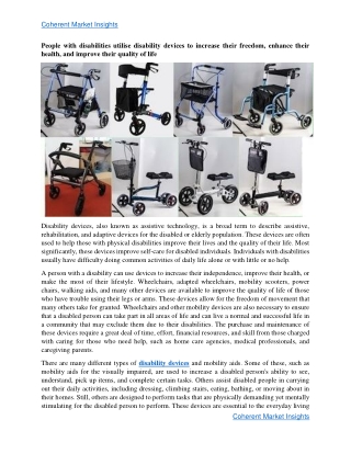 Disability Devices