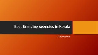 Best Branding Agencies in Kerala