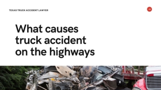 What Causes Truck Accident on the Highways