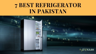 BEST REFRIGERATOR IN PAKISTAN | MyDukaan.Pk