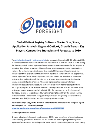 Global Patient Registry Software Market.docx