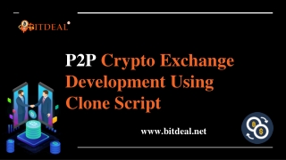 p2p cryptocurrency exchange using clone script