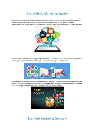 Social Media Marketing Agency