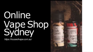 Online Vape Shop Sydney