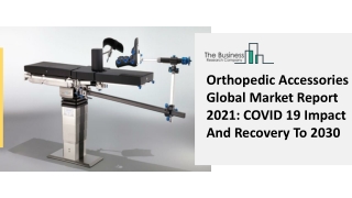 Orthopedic Accessories Global Market Report 2021 COVID 19 Impact And Recovery To 2030