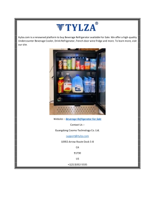 Beverage Refrigerator for Sale  Itylza.com
