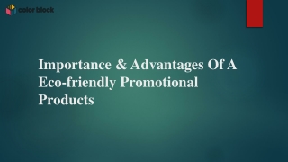 Eco-friendly Promotional Products | E-commerce Marketing Agency