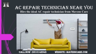 Book The Best AC Repair Technician Near You