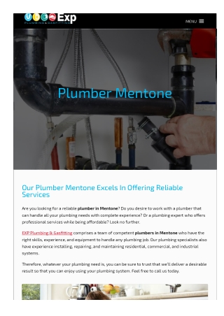Plumber Mentone
