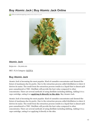 Atomic Jack