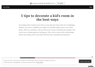 5 Tips to Decorate a Kid’s Room in the Best Ways