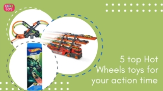 5 top Hot Wheels toys for your action time