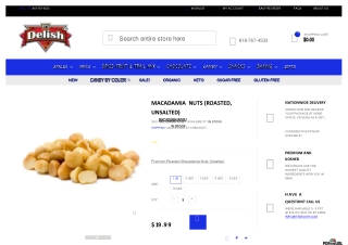 Raw Macadamia Nuts Online