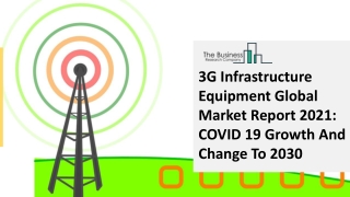 Global 3G Infrastructure Equipment Market Overview And Top Key Players by 2030