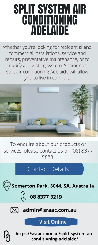 Split System Air Conditioner Adelaide