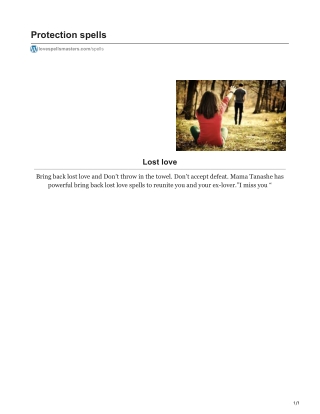 Lost Love