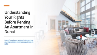 Understanding Your Rights Before Renting An Apartment In Dubai