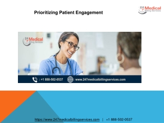 Prioritizing Patient Engagement