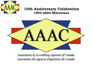 10th Anniversary Celebration 1994-2004 Milestones