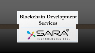 Blockchain Development Services