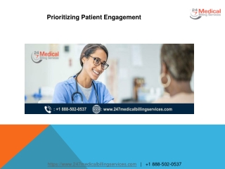 Prioritizing Patient Engagement