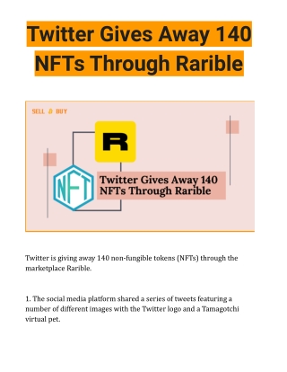 Twitter-Gives-Away-140-NFTs-Through-Rarible