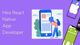 Hire React Native Developer
