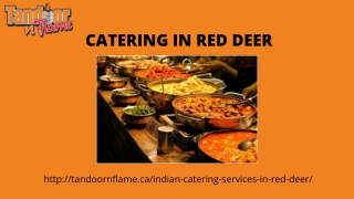 CATERING IN RED DEER