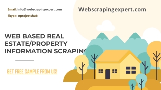 Web Based Real EstateProperty Information Scraping