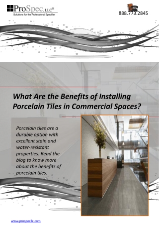 What Are the Benefits of Installing Porcelain Tiles in Commercial Spaces