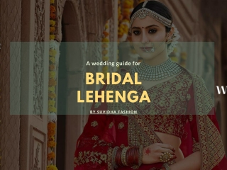 Wedding Guide of Birdal Lehenga