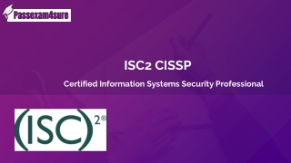 CISSP Dumps PDF - 100% Success with these Questions | PassExam4Sure