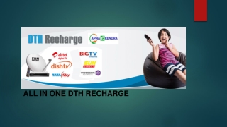 all in one dth recharge