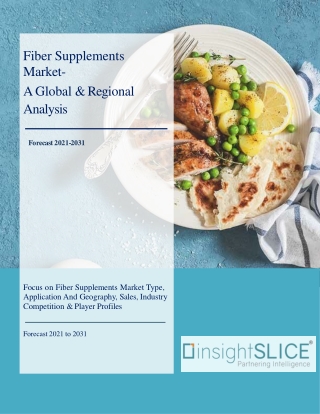 Fiber Supplements Market  Share, Trends, Analysis and Forecasts, 2021-2031