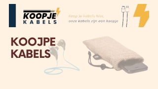 Koopje kabels