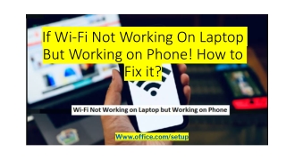 FIX - If Wi-Fi Not Working On Laptop But Working on Phone
