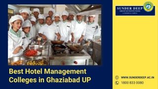 Hotel Management College in Ghaziabad | Top Hotel Management Colleges in UP