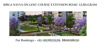 Birla Navya Sector 63-a Residential Project New Phase, Birla Navya Residential P