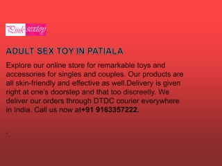 Sex Toys In Patiala | 9163357222 | Pinksextoy