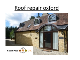Roof repair oxford