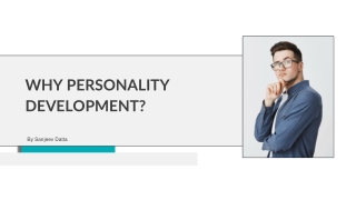 Why Personality Development?