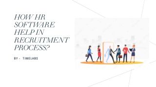 How HR Software Help In Recruitment Process