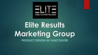 Product Design In Vancouver