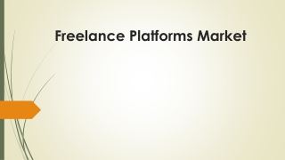 Freelance Platforms Market