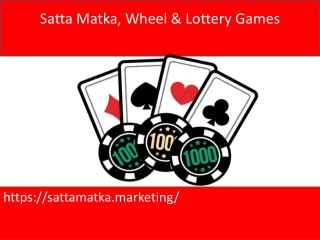 Satta Matka, Wheel & Lottery Games