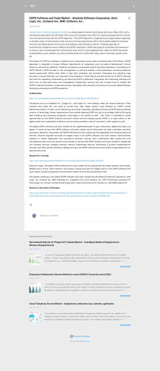 GDPR Software and Tools Market Demand & Research Insights by 2026
