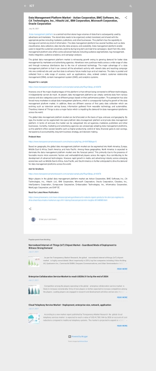 Data Management Platform Market Demand and Insights by 2026
