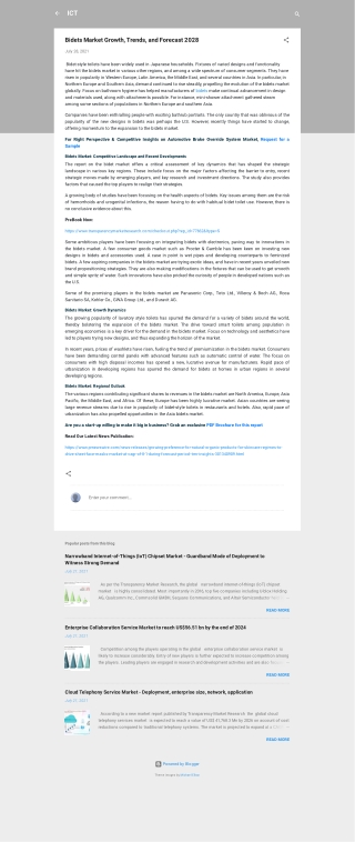 Bidets Market Demand and Research Insights by 2028