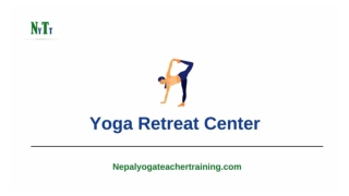 Yoga Retreat Center - NYTT