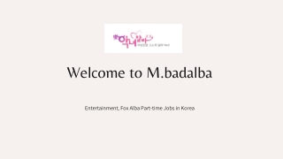 Entertainment Alba  High Earning Night Life Job in Alba Korea